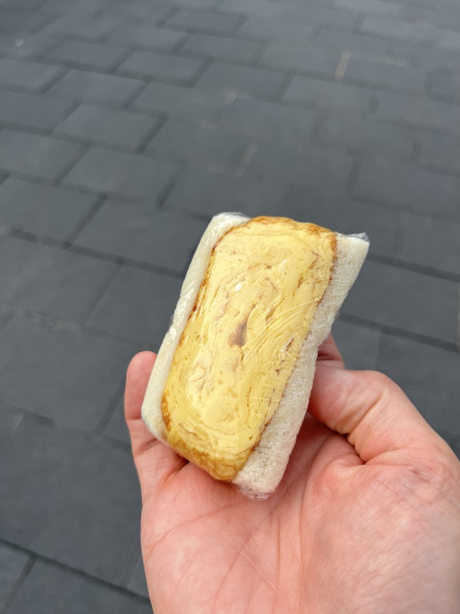 おはらい町で食べた、川西屋さんの玉子サンド