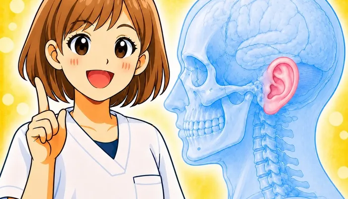 整体師が伝える臓器シリーズ Vol.20 耳 ─ 耳をやさしく解説するイラスト